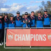 University of St Andrews, represented by Josie Baker, Lucy Jamieson, Megan Ashley, James Conn, Roddy McAuley (c), Adam Charlton, William Draper, Charlie Reynolds, Tom Parker, won the BUCS title for the second year in a row.