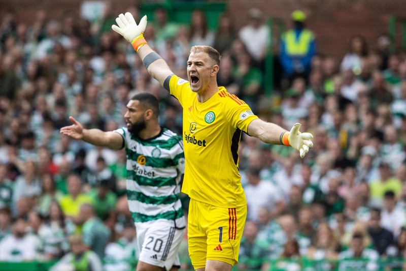 Making his 150th appearance for Celtic, the veteran English goalkeeper was a spectator for most of the match. Had no chance with Cyriel Dessers' Rangers goal. 6