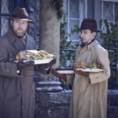 Samuel West as and James Anthony-Rose in All Creatures Great and Small