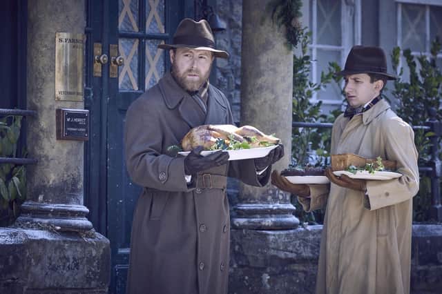 Samuel West as and James Anthony-Rose in All Creatures Great and Small