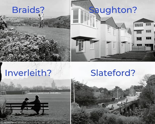 How much do you know about the stories and meanings behind the names of these areas of Edinburgh?