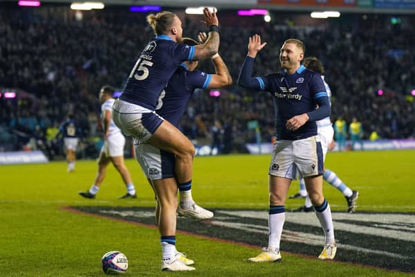 Finn Russell and Stuart Hogg both put in excellent performances for Scotland against Argentina.