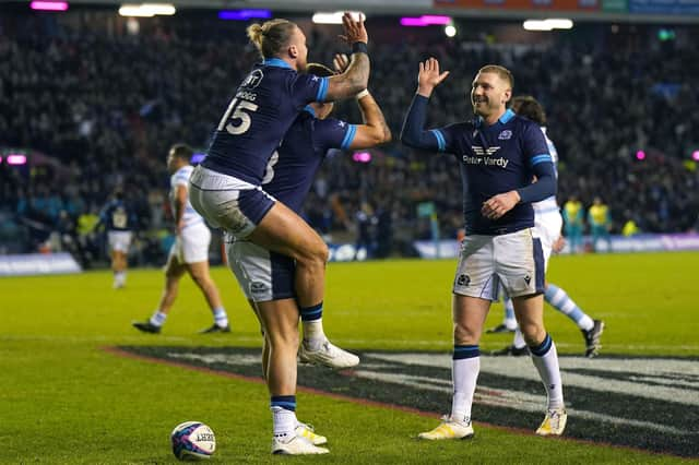 Finn Russell and Stuart Hogg both put in excellent performances for Scotland against Argentina.