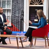 Home Secretary James Cleverly on the BBC's Sunday with Laura Kuenssberg programme. Picture: Jeff Overs/BBC/PA Wire