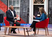 Home Secretary James Cleverly on the BBC's Sunday with Laura Kuenssberg programme. Picture: Jeff Overs/BBC/PA Wire