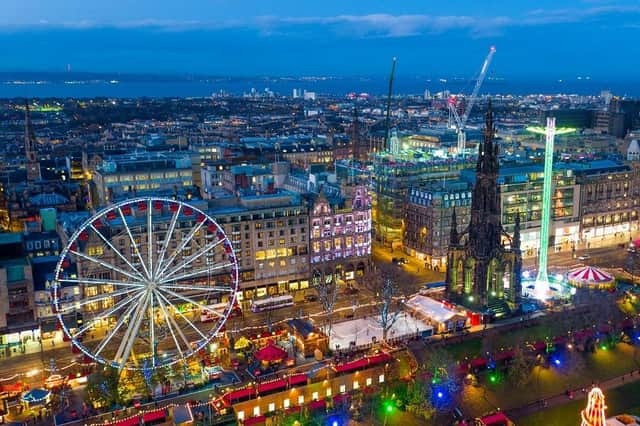 Edinburgh has staged a Christmas festival since 1999. Picture: Tim Edgeler