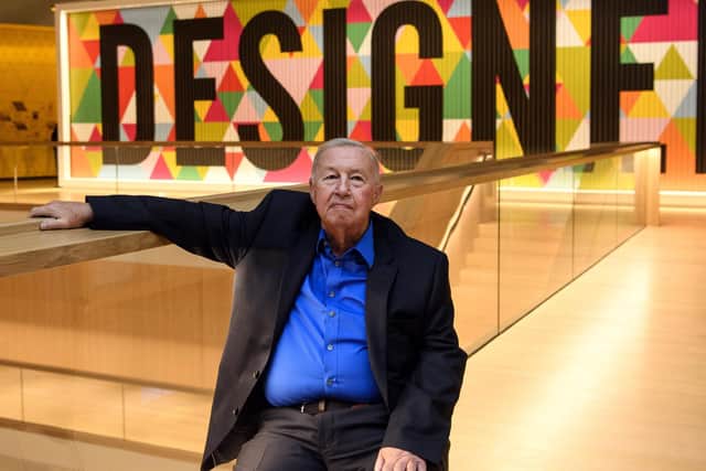 Sir Terence Conran, Designer and Founder of Habitat, has died aged 88.  (Photo by Carl Court/Getty Images)