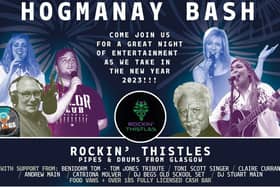 The Hogmanay Bash was in doubt, but it is definitely going ahead.