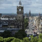 Edinburgh's Princes Street is blessed with wonderful views across to the Old Town and Castle (Picture: Oli Scarff/AFP via Getty Images)