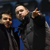Rangers manager Michael Beale (right) says he has lost a 'great ally' with the departure of sporting director Ross Wilson. (Photo by Craig Williamson / SNS Group)
