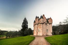 Craigievar Castle is said to have inspired Walt Disney’s Cinderella Castle