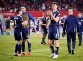 Scotland international Jack Hendry will line up for Club Brugge against PSG as Lionel Messi makes his European debut for the Parisians (Photo by Christian Hofer/Getty Images)