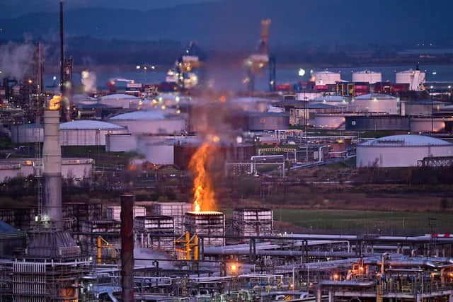 Much more work needs to be done to ensure a 'just transition' for workers when the Grangemouth oil refinery closes (Picture: Jeff J Mitchell/Getty Images)