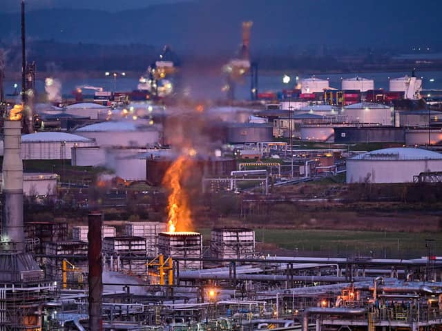 Much more work needs to be done to ensure a 'just transition' for workers when the Grangemouth oil refinery closes (Picture: Jeff J Mitchell/Getty Images)