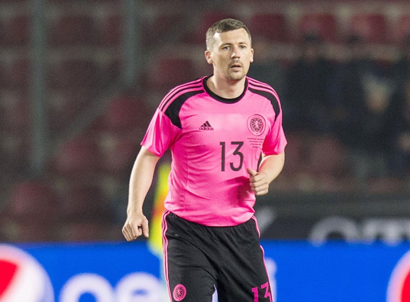 He made over 350 league appearances for the likes of Birmingham City and Blackburn Rovers yet only played for Scotland once. Caddis was originally called up in 2013, but failed to register an appearance, though he was luckier in 2016 when he played a two minute cameo after 88 minutes as Scotland completed a 1–0 win over Czech Republic.