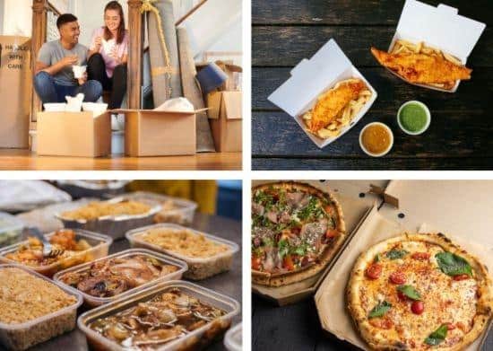 Chinese food named Scotland’s favourite moving night takeaway, following a survey by Tripps Removals.