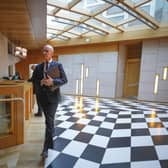 Deputy Scottish First Minister John Swinney arrives to deliver the Scottish Budget for 2023-24 to the Scottish Parliament (Picture: Andrew Cowan/pool/Getty Images)