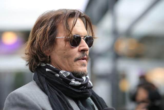 Johnny Depp lodged a libel case against The Sun when they labelled him "a wife beater" (Getty Images)