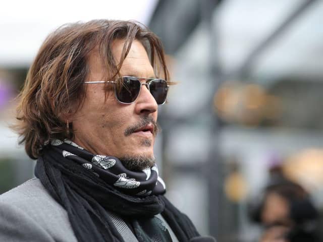 Johnny Depp lodged a libel case against The Sun when they labelled him "a wife beater" (Getty Images)