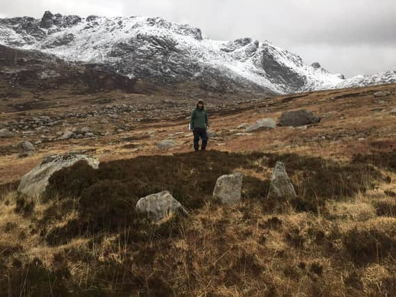 Radiocarbon dating of a piece of burnt wood found at the site in Glen Rosa has concluded that the house was occupied around 1,400BC. Picture: Frame Creates