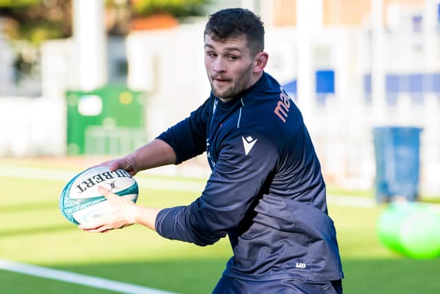 Magnus Bradbury has been named Edinburgh's player of the month. (Photo by Ross Parker / SNS Group)
