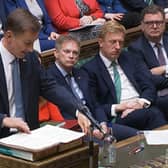 Chancellor of the Exchequer Jeremy Hunt delivering his autumn statement to MPs in the House of Commons, London. Picture date: Thursday November 17, 2022.