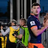 Blair Kinghorn will miss the match against Benetton after his try-scoring performance in the win over Scarlets last weekend. Picture: Ross Parker / SNS