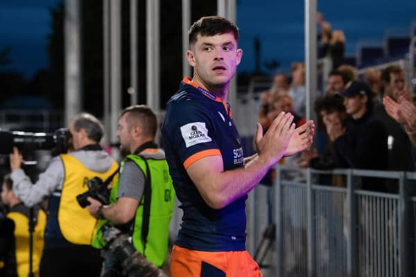 Blair Kinghorn will miss the match against Benetton after his try-scoring performance in the win over Scarlets last weekend. Picture: Ross Parker / SNS