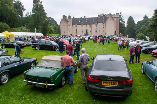 The annual Jaguar Gathering has become Drum Castle's most attended public event each year
