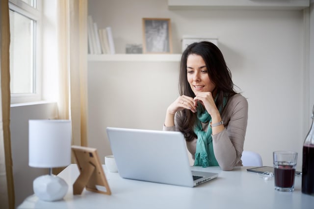The survey found that of those currently homeworking, 85 per cent wanted to pursue a 'hybrid' approach. Picture: Getty Images/iStockphoto.