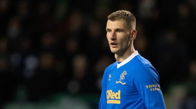 Rangers left-back Borna Barisic was the subject of interest from English Premier League side Watford at the start of the January transfer window. (Photo by Craig Foy / SNS Group)