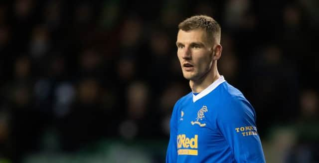 Rangers left-back Borna Barisic was the subject of interest from English Premier League side Watford at the start of the January transfer window. (Photo by Craig Foy / SNS Group)