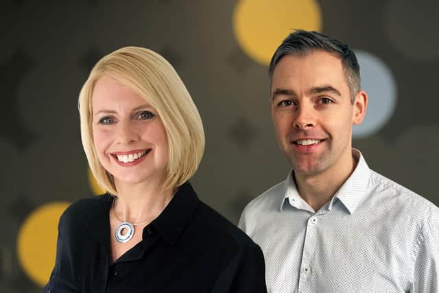 Julie Arbuthnott and Glenn Hogg of AAB Consulting.