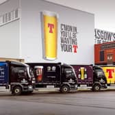 Tennent's, which is brewed at the historic Wellpark brewery in Glasgow, is Scotland's biggest selling lager brand. Picture: Andy Buchanan