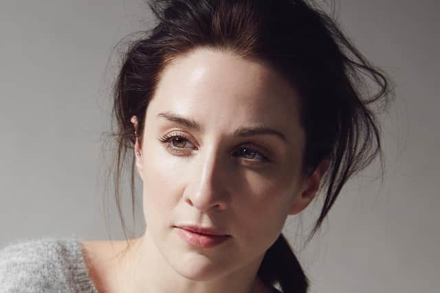 Morven Christie stars in BBC's Floodlights. Pic: Mike Blackett
