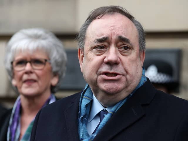 Former first minister Alex Salmond. Picture: Andrew Milligan/PA Wire