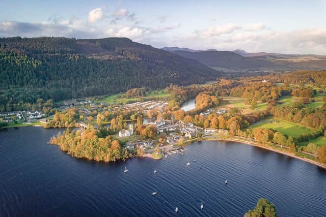 Aerial view of Kenmore Village. Image: Kenmore Photography