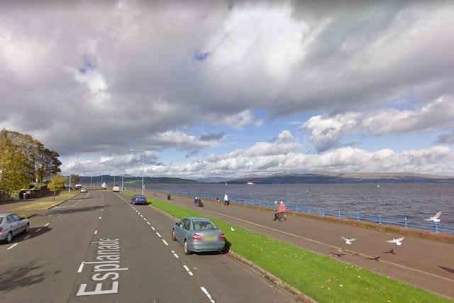 Inverclyde recorded 467.9 cases per 100,000 in the last seven days and had a total number of 364 positive cases.