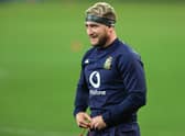 Stuart Hogg did some training on the pitch ahead of the Lions' match against South Africa A. Picture: David Rogers/Getty Images