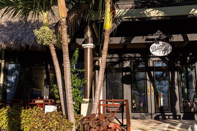 The famous Butch's Chophouse at Sandals, Grenada