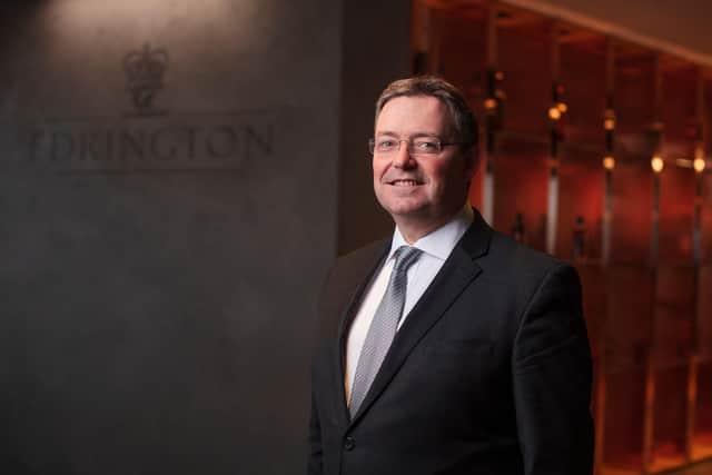Edrington chief executive Scott McCroskie: 'The fundamentals of our business are strong, and our brands are in good health.' Picture: Jo Hanley Photography