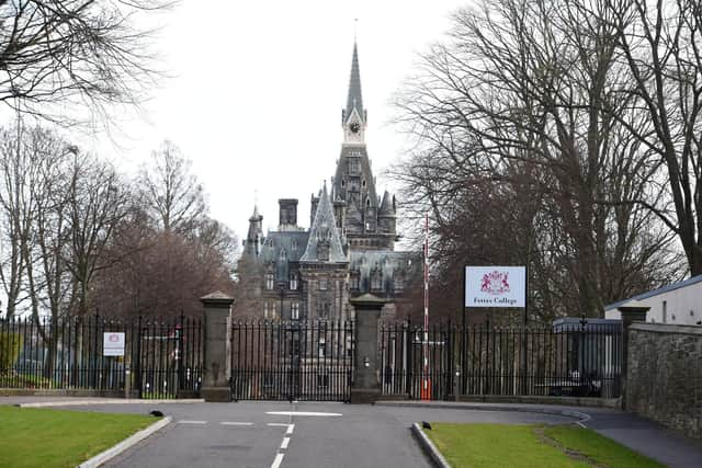 Fettes College, which has been the subject of allegations of abuse and bullying.