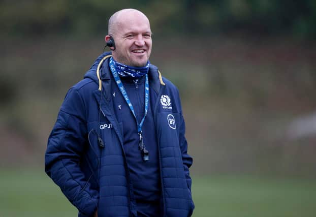 Scotland rugby coach Gregor Townsend will be keeping a close eye on the national football team's game in Serbia. Picture: Craig Williamson / SNS