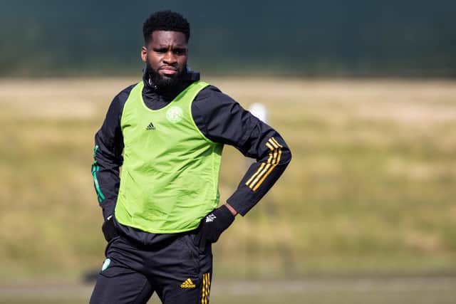 Celtic striker Odsonne Edouard. Picture: SNS