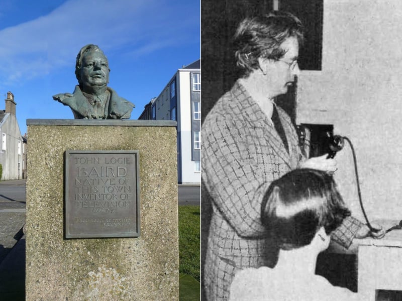 John Logie Baird was an electrical engineer and inventor born in Helensburgh on the West Coast of Scotland as the youngest of four children. Baird is credited as the “Father of Television” as he famously became the first person to demonstrate a working television. It is said that Baird’s dream (aside from other earlier innovations of his) was to create a way of transmitting and receiving moving images.
