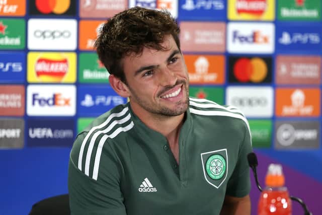 Matt O'Riley is ready to make his Champions League bow when Celtic play Real Madrid.