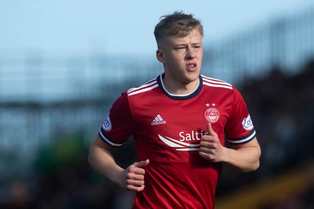 Connor Barron has emerged as a key player for Aberdeen.  (Photo by Craig Foy / SNS Group)