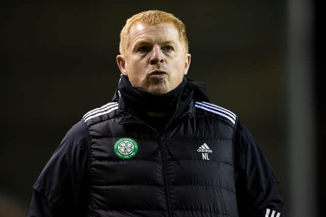 Celtic manager Neil Lennon during the 2-2 draw with Hibs at Easter Road (Photo by Alan Harvey / SNS Group)