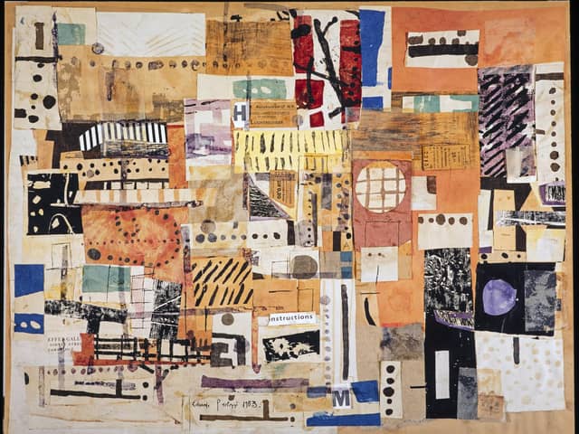 This 1953 collage will be will be among the Eduardo Paolozzi works going on display at the Scottish National Gallery of Modern Art next year. Picture: Paolozzi Foundation