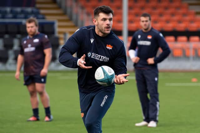 Blair Kinghorn will start for Edinburgh at stand-off against Benetton. (Photo by Paul Devlin / SNS Group)